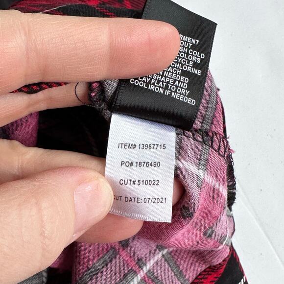 Torrid Black Sweater Dress with Tartan Plaid Skirt - Picture 4 of 9